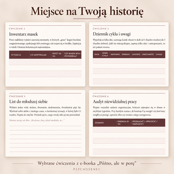 Późno, ale w porę. ADHD u kobiet, które zawsze dawały radę - obrazek 3